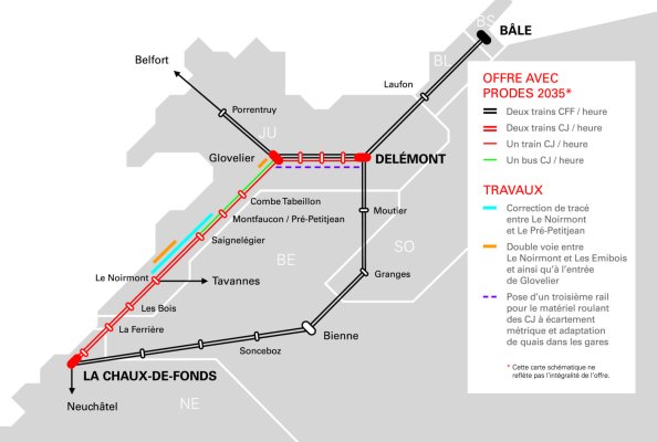 Carte : Offre avec PRODES 2035